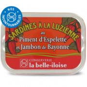 Sardines à la Luzienne au Piment d'Espelette et Jambon de Bayonne 