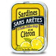 Sardines sans Arêtes à l'Huile d'Olive Vierge et au Citron