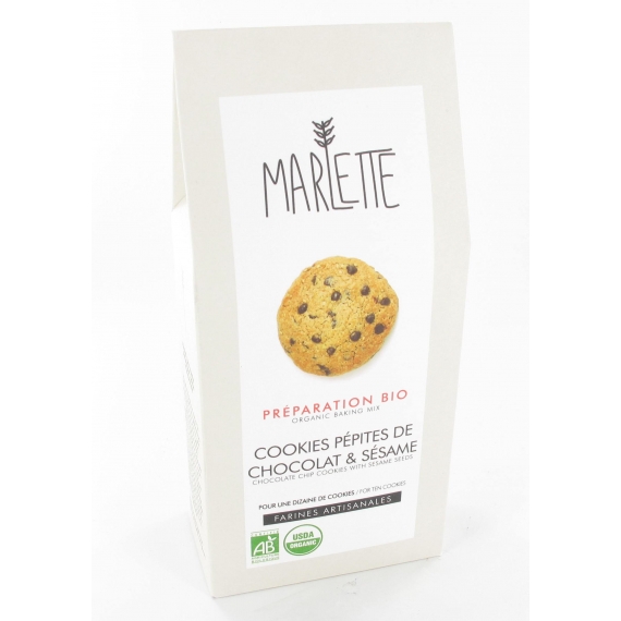 Préparation Bio - Cookies aux Pépites de Chocolat & Sésame
