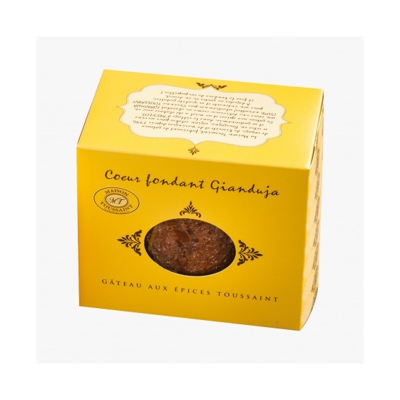 Gateau aux épices Coeur fondant Gianduja  Gianduja" 