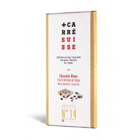 Chocolat Blanc Eclats de fèves de cacao n°14