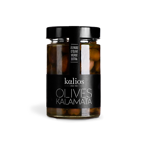 Olives Kalamata à l'huile Kalios  