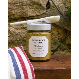 Moutarde à l'ancienne au Miel 
