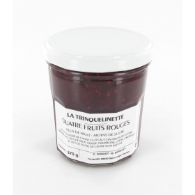 Quatre fruits rouges