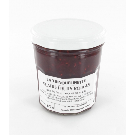 Quatre fruits rouges