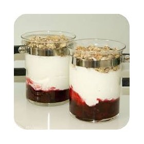 Crunchy  Fromage Blanc Bowl Bio Coulis Fruits
