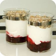 Crunchy  Fromage Blanc Bowl Bio Coulis Fruits